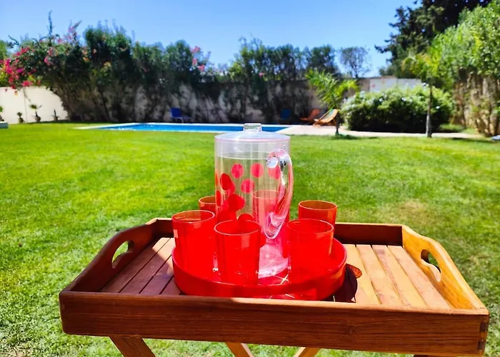 Villa Familiale A Hammamet Avec Piscine - 10 Min De La Plage